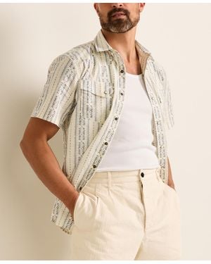 Pendleton Printed Short-sleeve Shirt - Natural