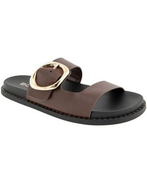 BCBGMAXAZRIA Tandra Footbed Sandal - Brown