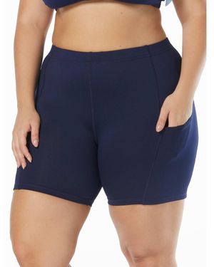 Beach House Sport Plus Size Indy Swim Short - Blue