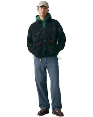 Levi's Sherpa Popover Sweatshirt - Blue