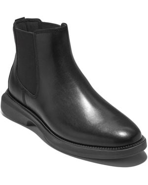 Cole Haan Grand Shadowlite Slip-on Chelsea Boots - Black