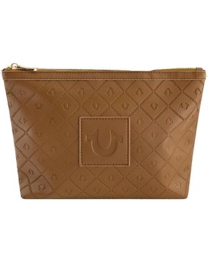 TRUE RELIGION Cosmetic Case - Brown