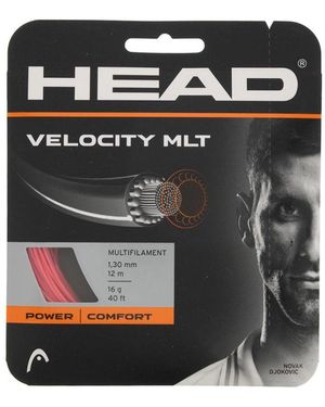 Head Velocity Mlt 16g Tennis String - Black