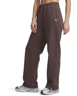 Under Armour Rival Fleece Straight-leg Training Pants - Brown