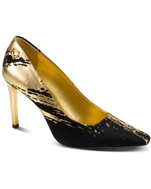 Donna Karan Savita High Slip On Pumps - Metallic