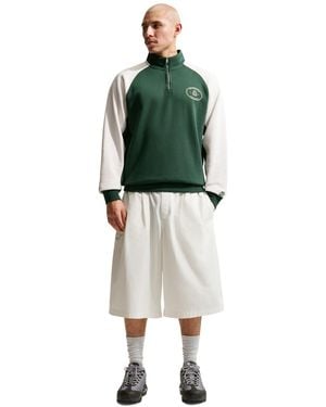 Nike Sportswear Club Half-zip Fleece Top - Green