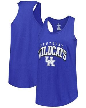 Fanatics Kentucky Wildcats Plus Size Arch Tank Top - Blue