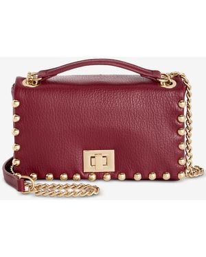 INC International Concepts Mini Ajae Studded Crossbody - Red