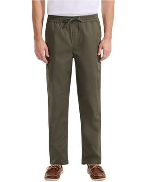 Lands' End Lightweight Twill Pull On Deck Pant - Green