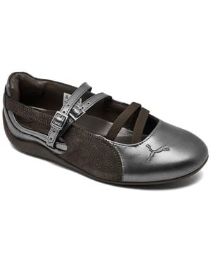 PUMA Speedboat Ballet Lux Mary Jane Casual Shoes From Finish Line - Black