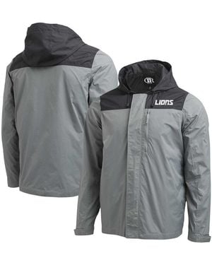 Fanatics Nfl X Darius Rucker Collection By Detroit Lions Domestic Full-zip Windbreaker Jacket - Gray