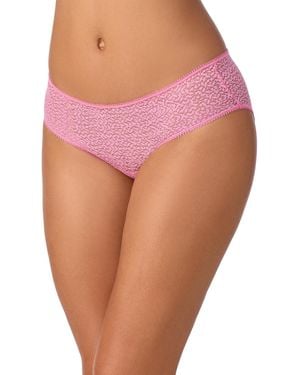DKNY Modern Lace Sheer Hipster Underwear Dk5014 - Pink