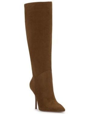 Jessica Simpson Lovienn Stiletto Knee High Dress Boots Regular Wide Calf - Brown