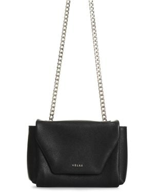Velez Lili Leather Bowling - Black