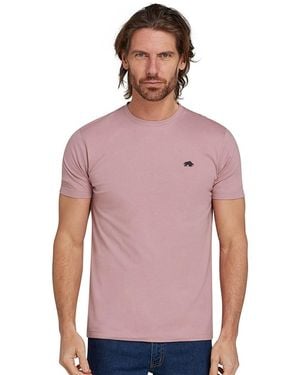 Raging Bull Big & Tall Cotton Blend T-shirt - Purple