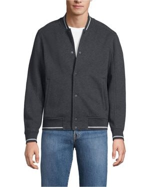 Lands' End Serious Sweats Bomber - Black