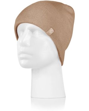 Heat Holders Diana Flat Knit Watch Cap - White