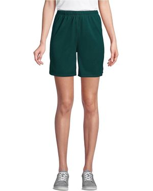 Lands' End Mesh Gym Shorts - Blue