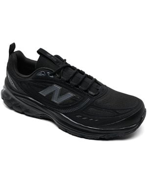 New Balance 410 V9 Trail Running Sneakers From Finish Line - Black