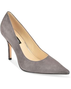 Nine West Gemmha Slip-on Stiletto Pumps - White