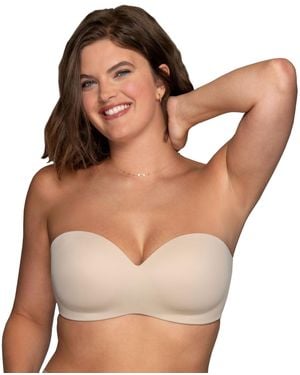 Vanity Fair Beyond Comfort Wireless Strapless Bra - Brown