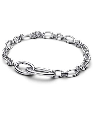 PANDORA Openable Oval Link Chain Bracelet - Metallic