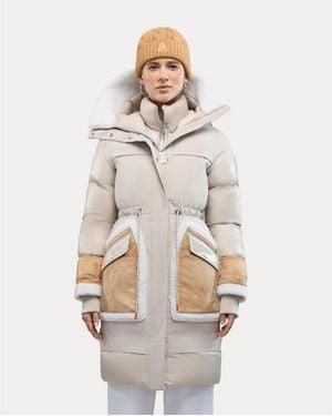 Alpenhaus Malet Puffer Parka - White