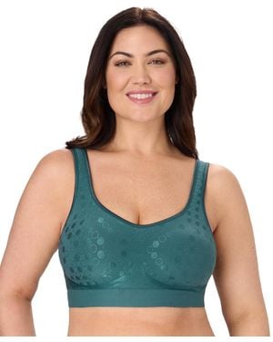 Bali Comfort Revolution Comfortflex Fit Seamless Shaping Wireless Bra 3488 - Green