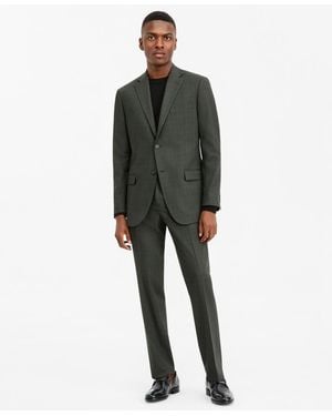DKNY Modern-fit Fall 2-piece Suit - Green