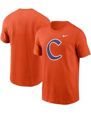 Nike Clemson Tigers Baseball Logo T-shirt - Orange