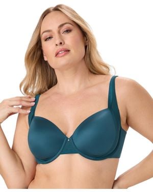 Bali Flawless Fit Underwire T-shirt Bra - Blue