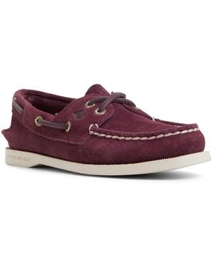 Sperry Top-Sider Authentic Original 2-eye Slip-on Boat Shoe - Red