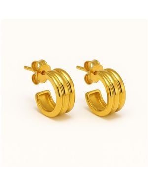 Joey Baby Cora Earrings - Metallic