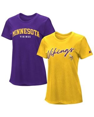 Starter 2-piece Buffalo Bills Screen-print T-shirt Set - Yellow