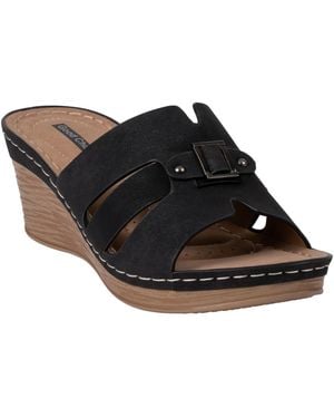 Gc Shoes Slip-on Sandals - Black
