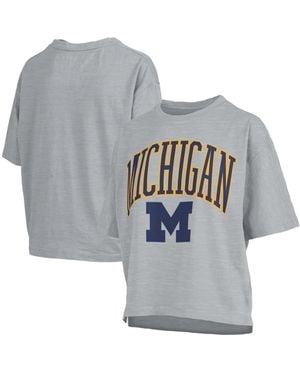 Pressbox Michigan Wolverines Nelson T-shirt - Gray