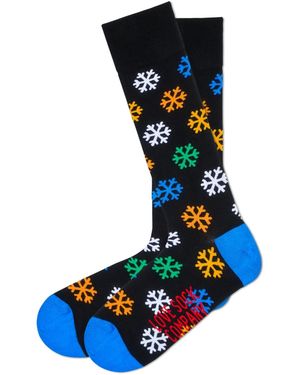 Love Sock Company Snowflake Socks - Blue
