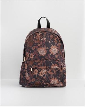 Fable England Deco Blooms Backpack - Brown