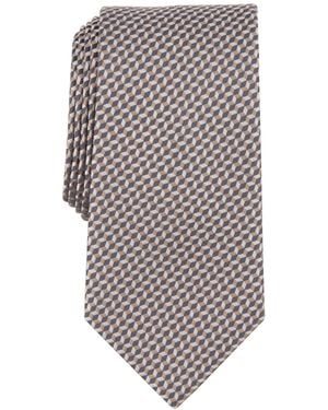 Michael Kors Woven Neat Tie - White