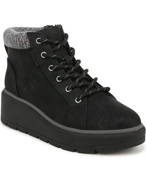 Dr. Scholls Nice Day Max Alpine Wedge Water Resistant Booties - Black