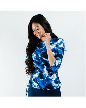 Calypsa Margaux Swim Top - Blue