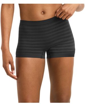 Jockey Seamfree 3-pack Full Coverage Boy Shorts - Black