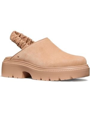 Kate Spade Cosima Lug Slingback Mule Clogs - Natural