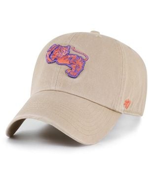 '47 Clemson Tigers Vault Clean Up Adjustable Hat - Pink