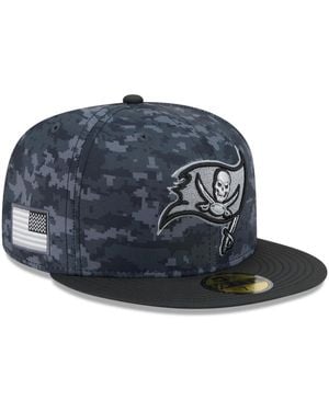 KTZ Tampa Bay Buccaneers 2026 Salute To Service 59fifty Fitted Hat - Blue