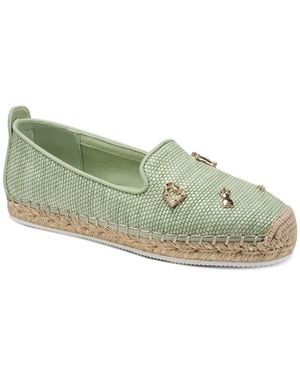 KARL LAGERFELD Michaela Atelier Espadrilles Flats - Green