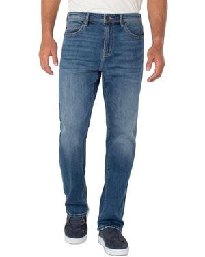 Liverpool Los Angeles Sutton Relaxed Fit Straight Leg Jeans - Blue