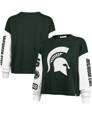 '47 Michigan State Spartans Sydney Long Sleeve T-shirt - Green