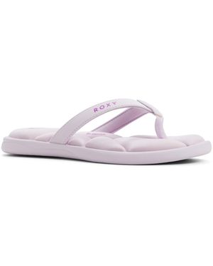 Roxy Rays Flip Flop Sandals - White