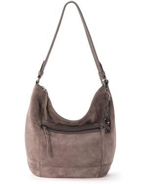 The Sak Sequoia Leather Medium Hobo Bag - Purple